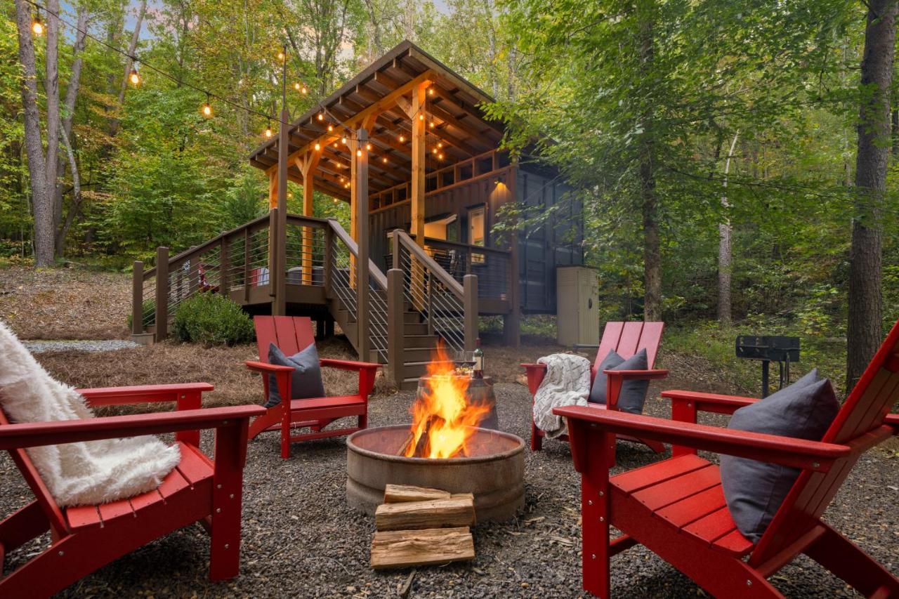 The Container At Camp Toccoa Hotel Blue Ridge Exterior photo