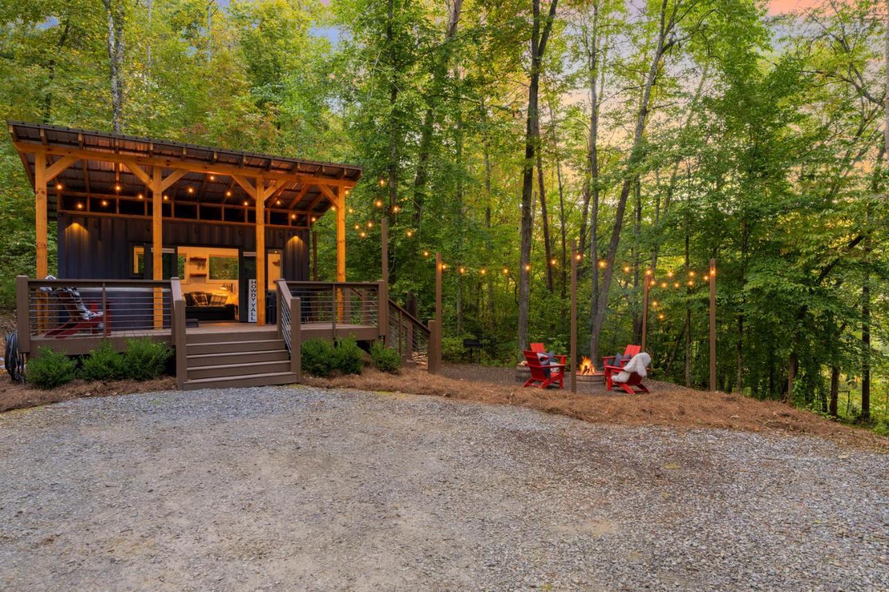 The Container At Camp Toccoa Hotel Blue Ridge Exterior photo